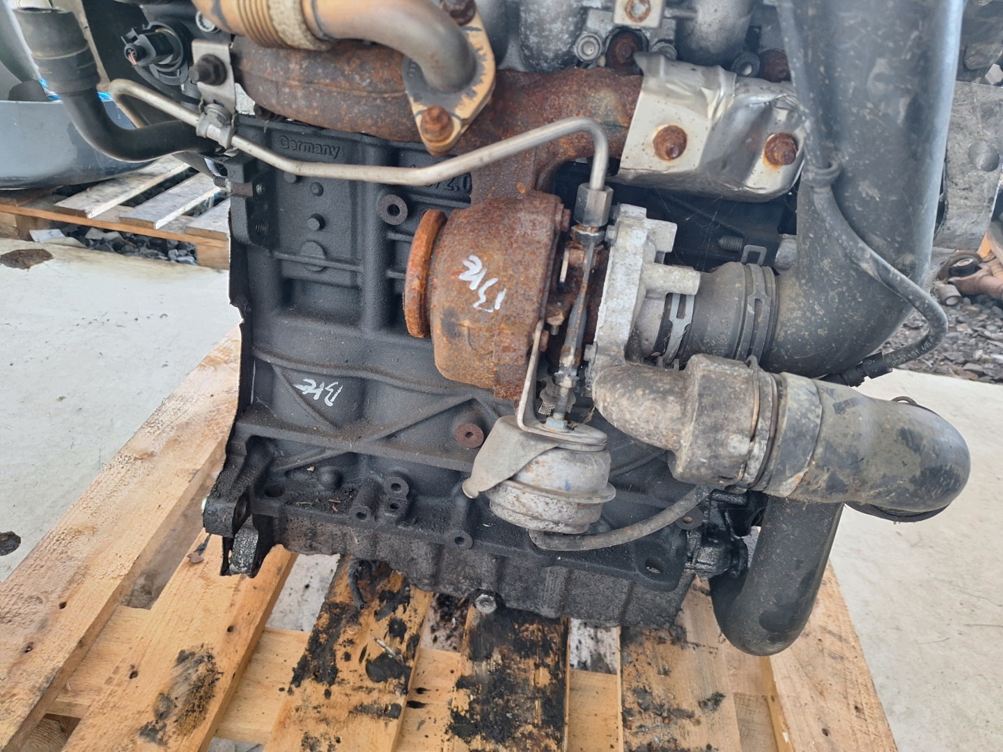 VOLKSWAGEN SEAT SKODA AUDI engine 1.9 TDI 105KM BXE