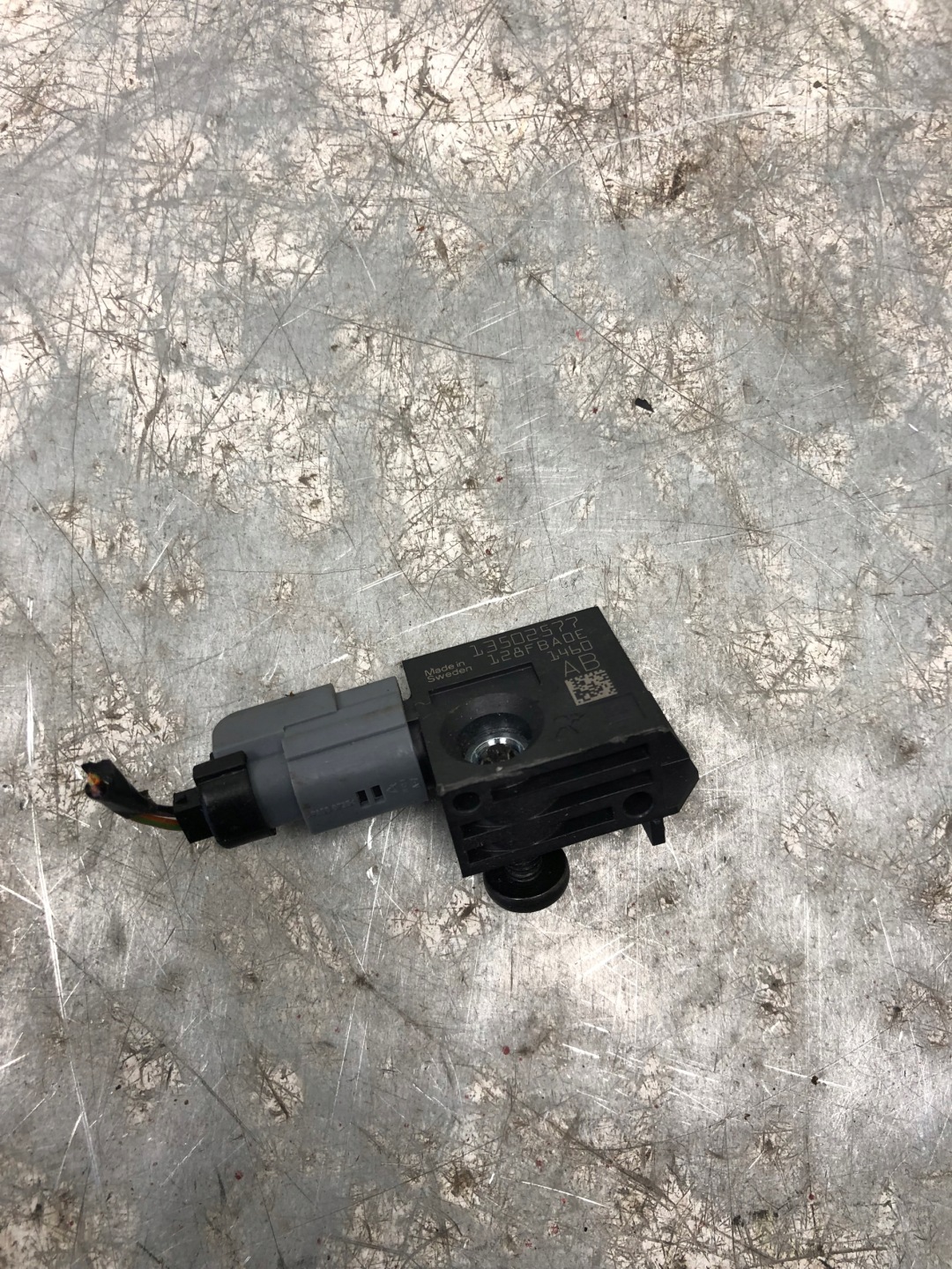 impact sensor OPEL MERIVA B 13502577