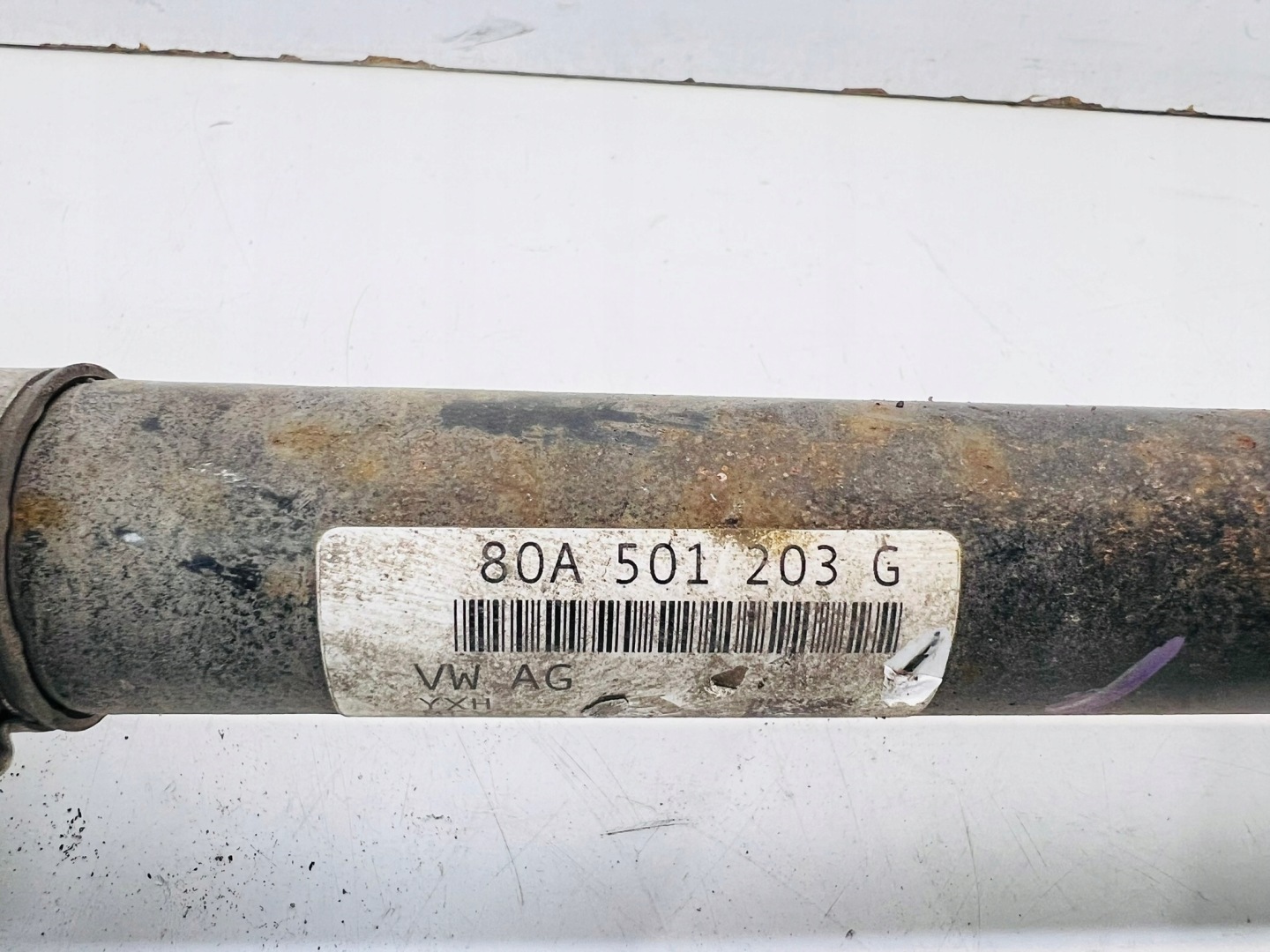 semi-axis left rear part AUDI Q5 FY 80A501203G