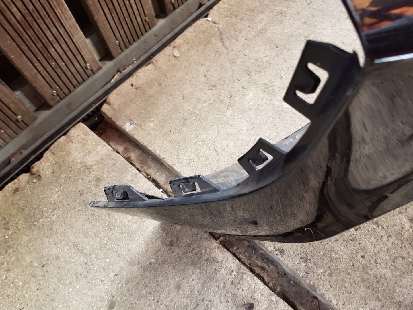 bumper rear BMW i3 I01 LCI 7462334
