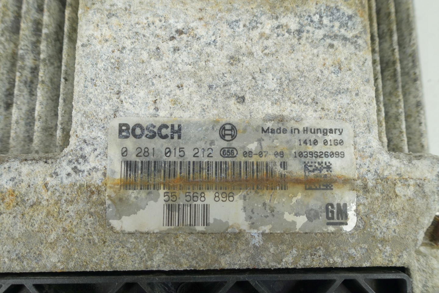 computer control unit of the engine SAAB 9-3 1.9TTID TTID 180KM 0281015212 55568896