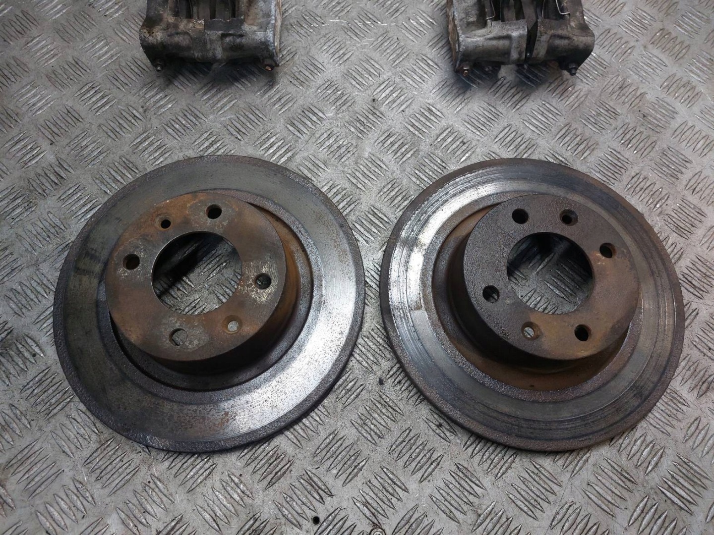 discs brake rear part + calipers CITROEN C5 and