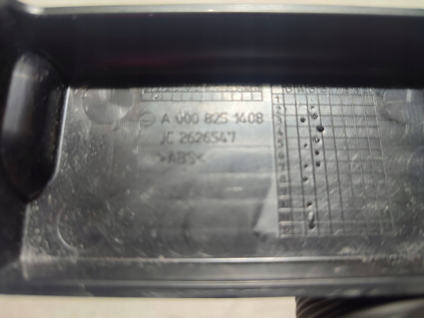 Mercedes-Benz GLA W156 2015 front left side seat moulding cover