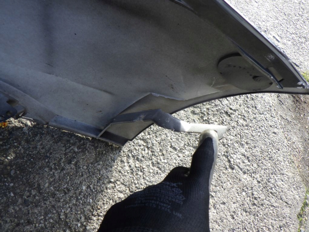 FORD FOCUS MK3 III HB 15- bumper rear