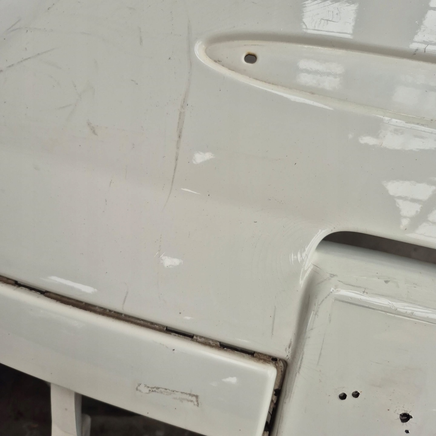 FIAT 500 07- bumper front front 735426888