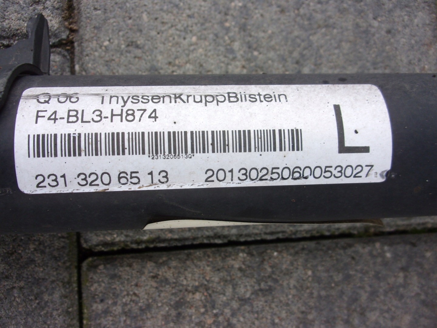 MERCEDES R231 SL 400 shock absorber shock absorbers front 2313206613