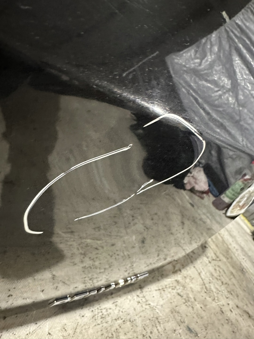 trunk door boot RENAULT CLIO III NV676