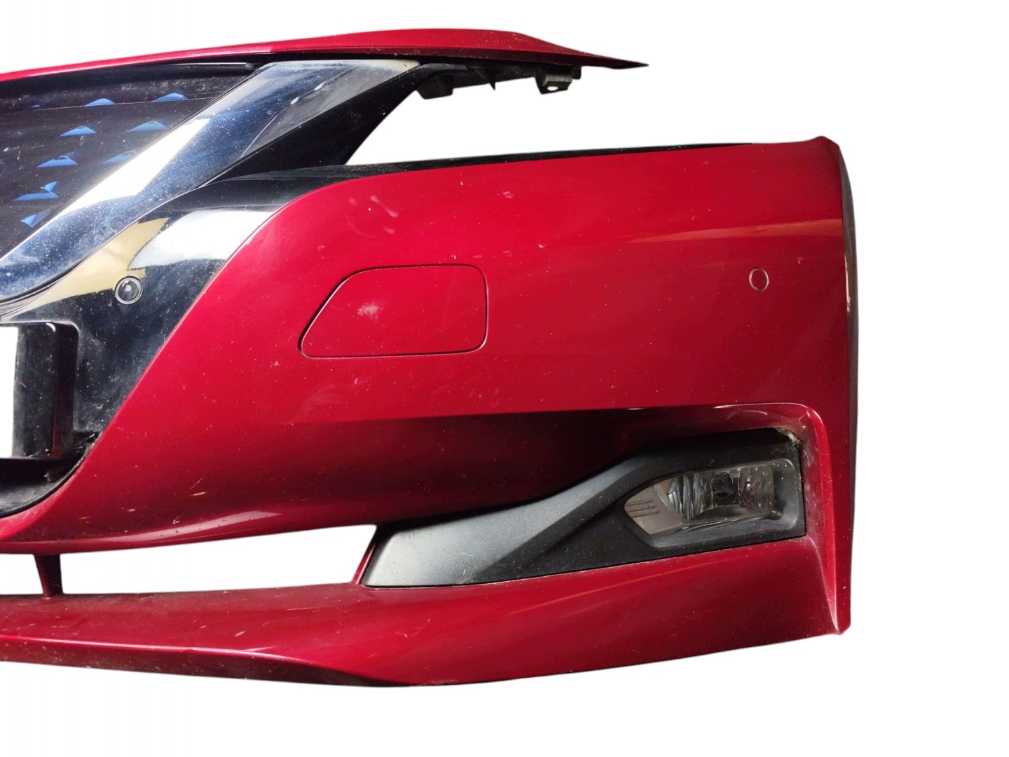 bumper front front NISSAN LEAF II ZE1 (2017-2025) PDC code LAKIERU NAJ G