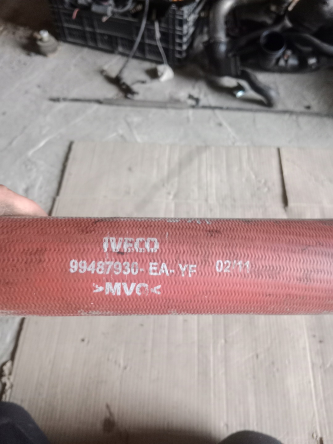 cijev prijenos interkulera IVECO DAILY 2.3 99487930