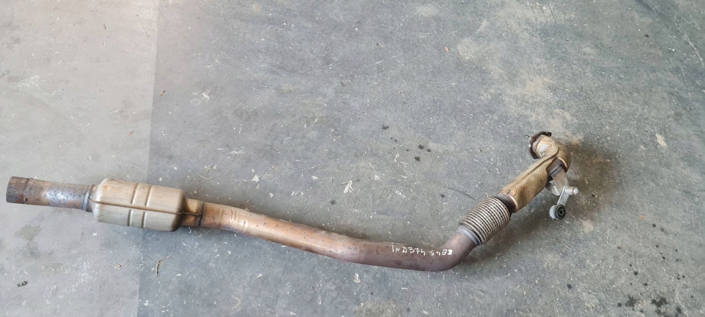 S4 B9 8W pipe exhaust net right 3.0 TFSI 8W0253211C S5 8W