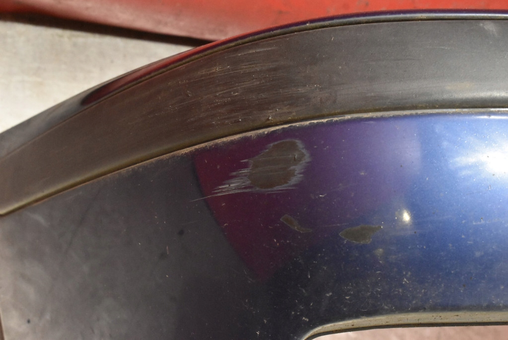 bumper front front blue SAAB 9-3 93 1 and 98-02