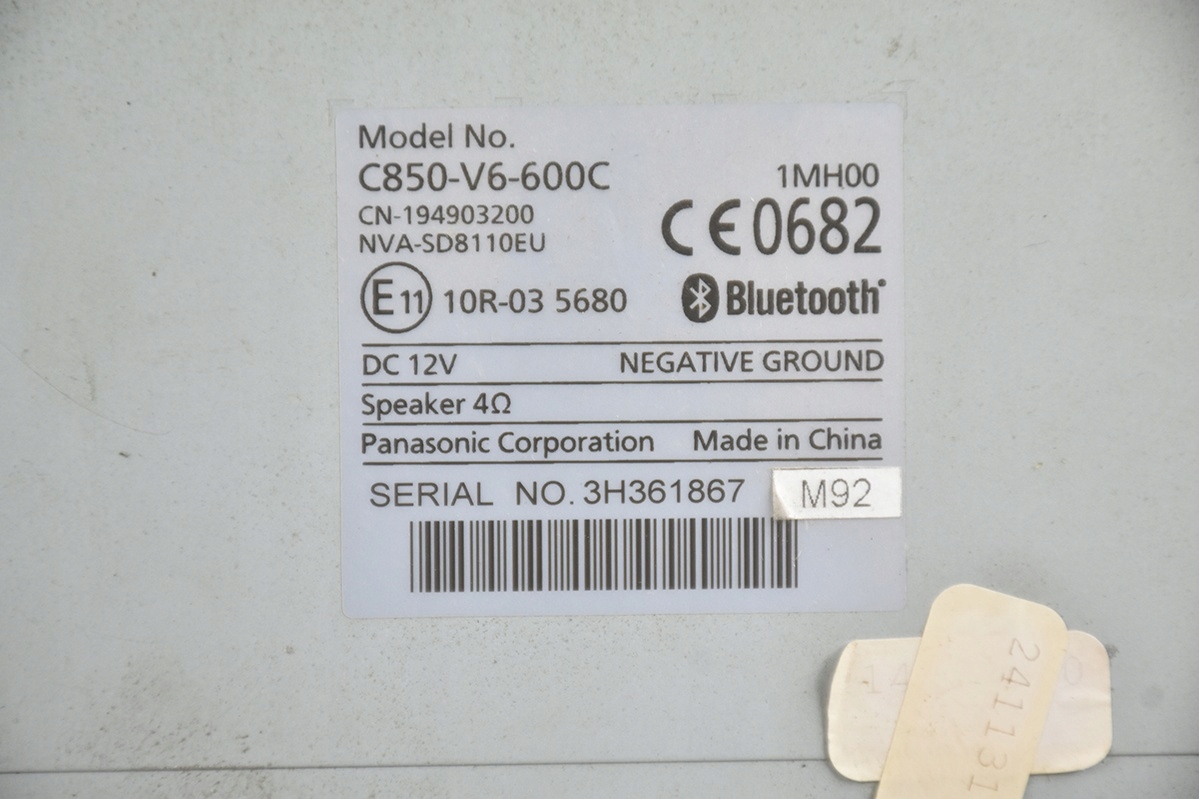 RADIO * CD Navigation MAZDA 3 II BL C850-V6-600C