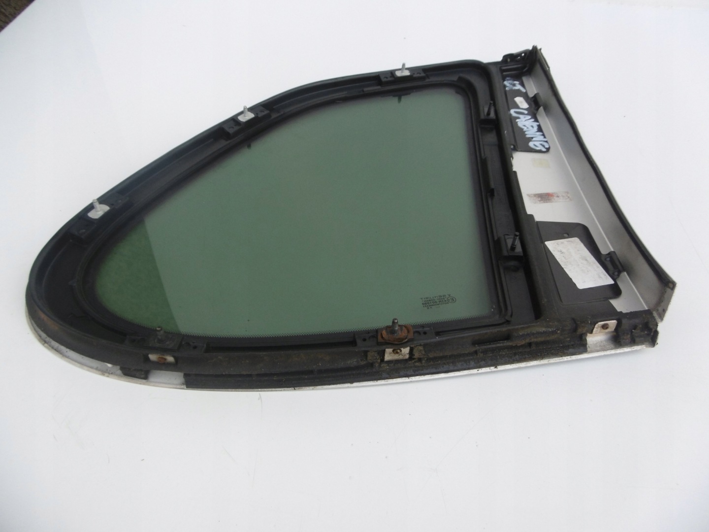window bodywork left rear part PORSCHE CAYENNE 7L