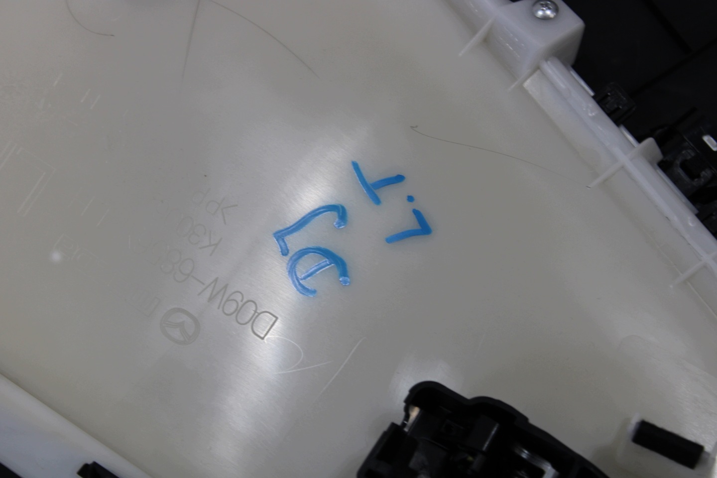 upholstery side door left rear part MAZDA 2 II DJ LIFT