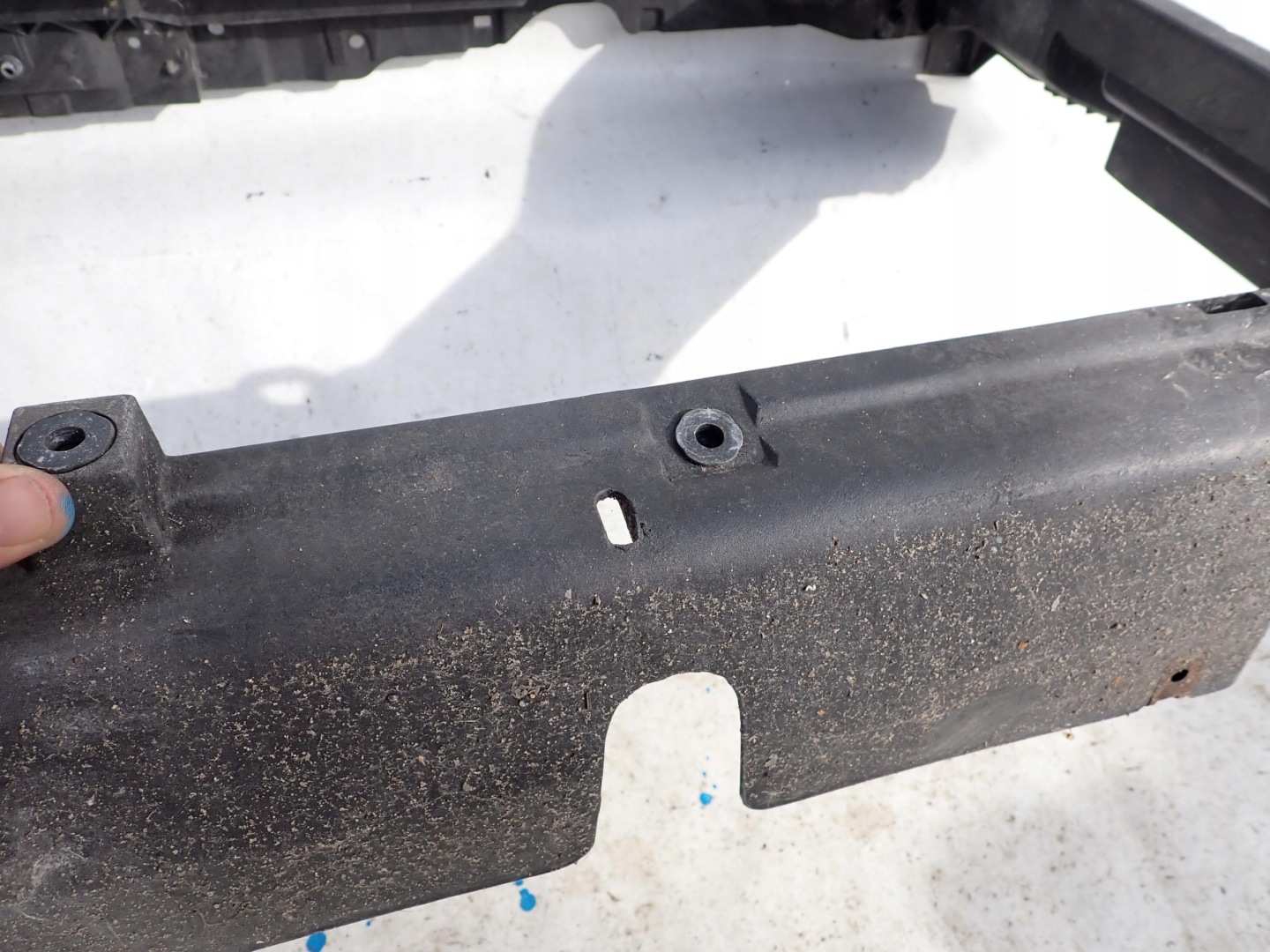 MAZDA CX7 CX-7 2006- support panel for radiators pillar