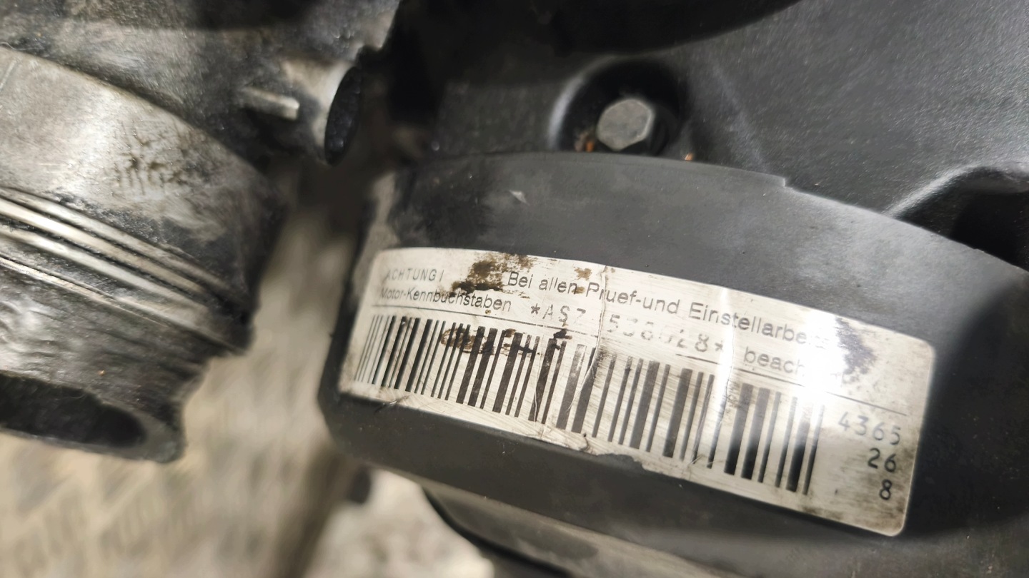 engine unprotected pillar SEAT LEON 1.9TDI 2005r ASZ