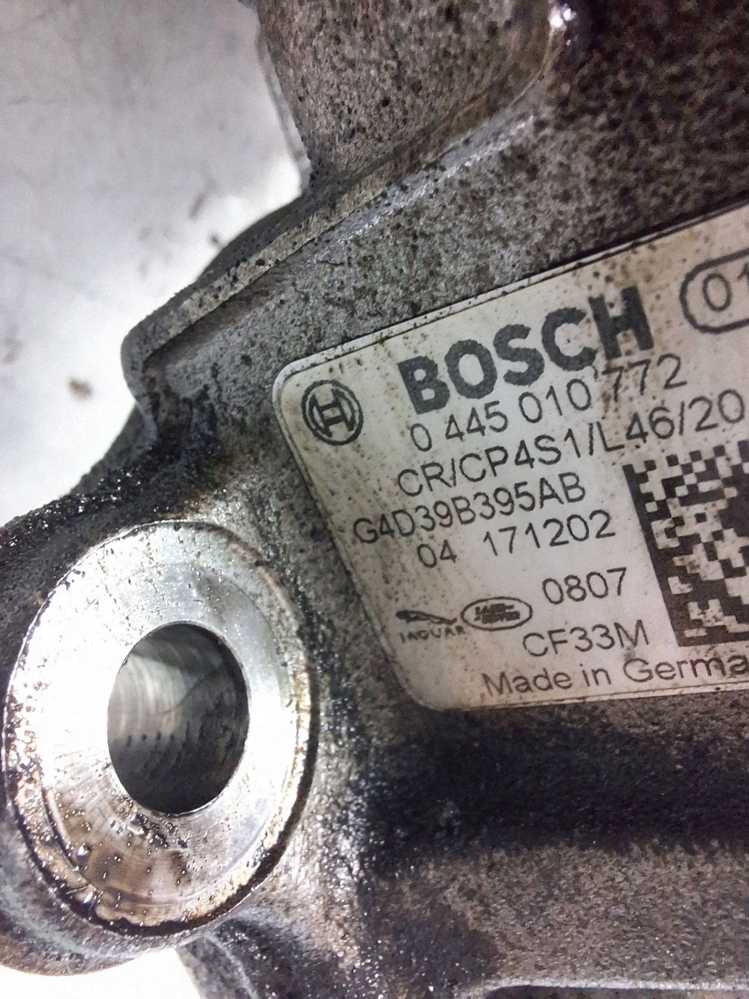 injection pump 0445010772 Land Rover Jaguar 2.0 D
