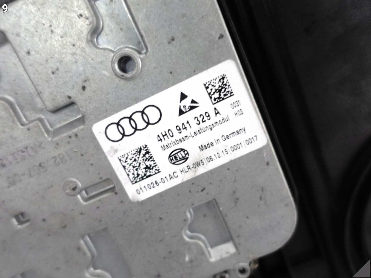 AUDI RS7 4G8 C7 LIFT 14-18 light FULL LED MATRIX left complete EUROPA
