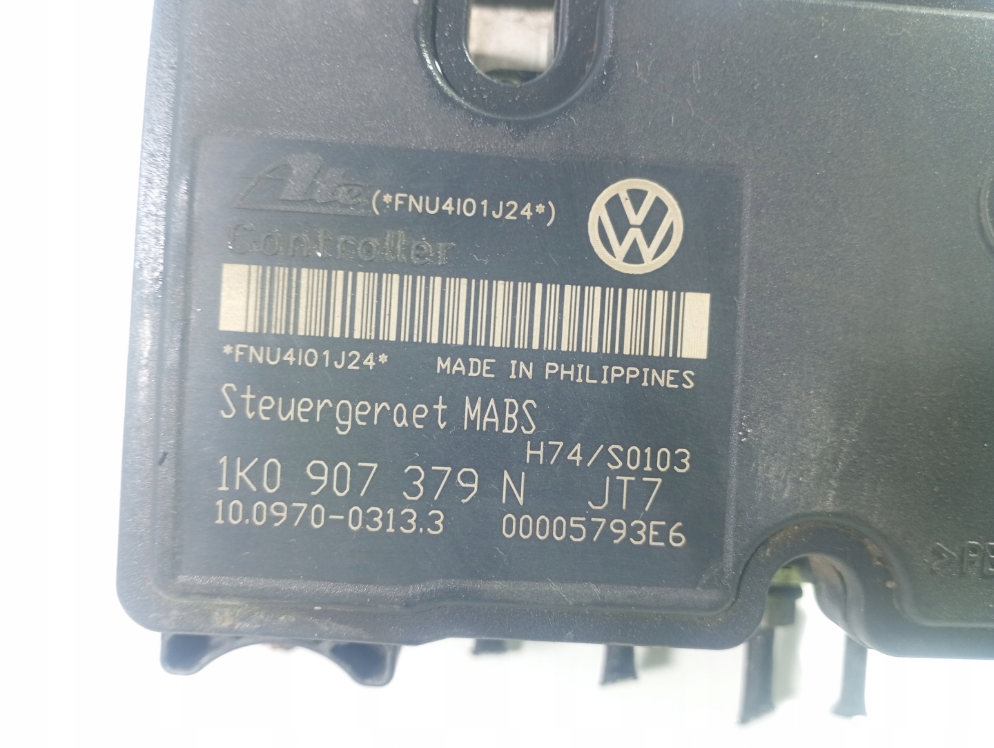 VW Golf V 5 03-09 Pompa ABS OE 1K0907379N