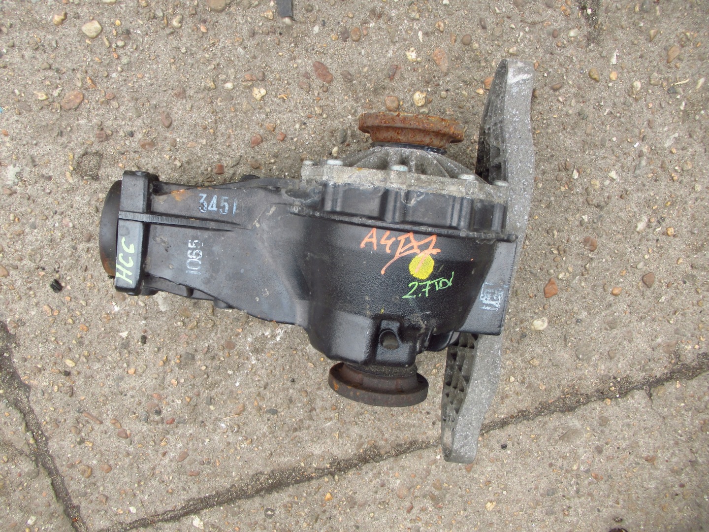 AUDI A4 B7 Differential Differential 2.7 TDI