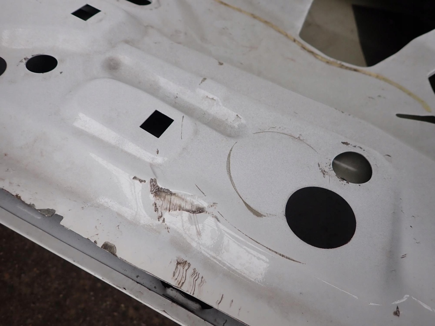 OPEL GRANDLAND X 17-> door rear part rear. left
