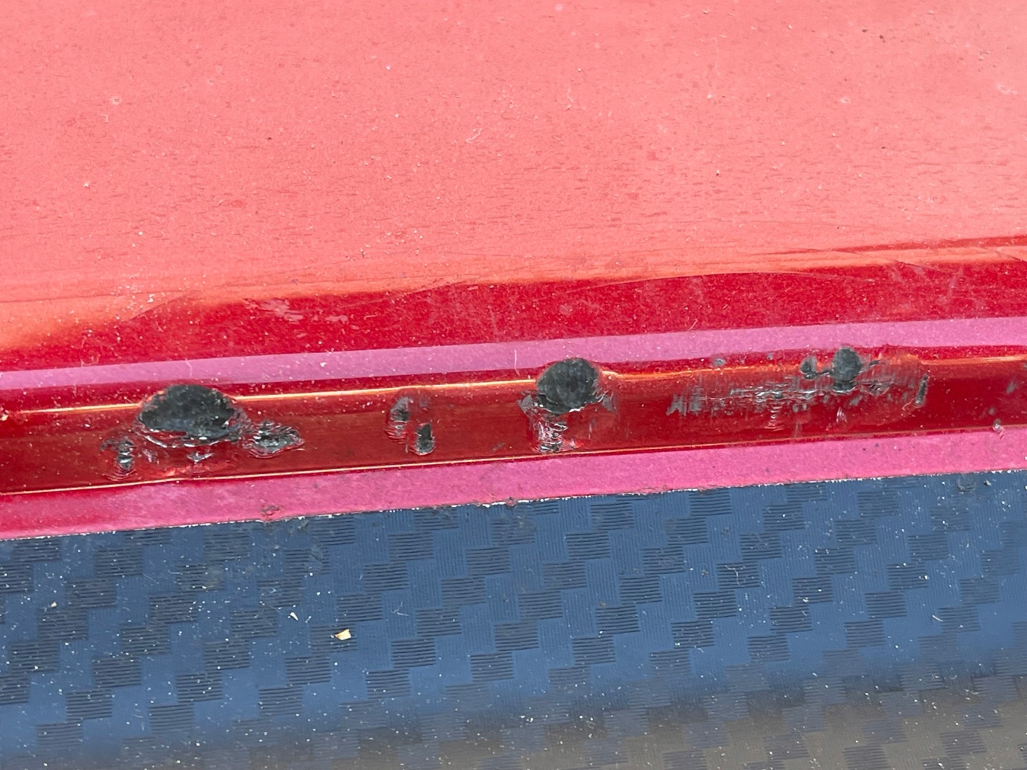 NISSAN PULSAR 2014 - bumper rear part rear