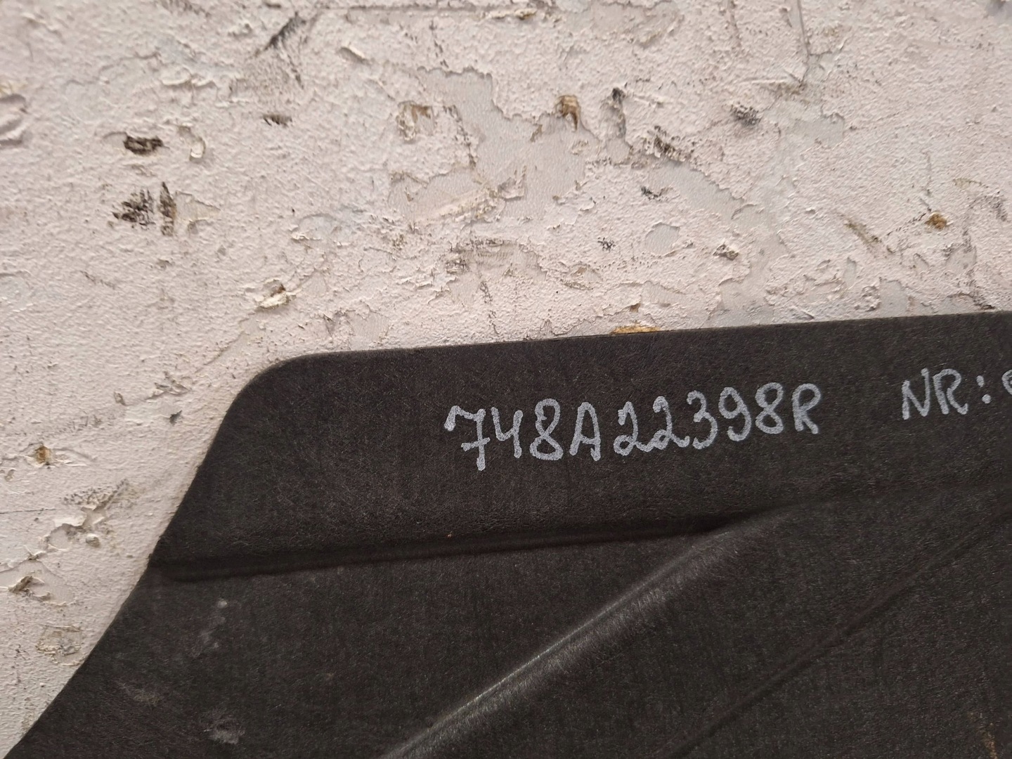 cover chassis rear 748A22398R RENAULT CLIO V 2019