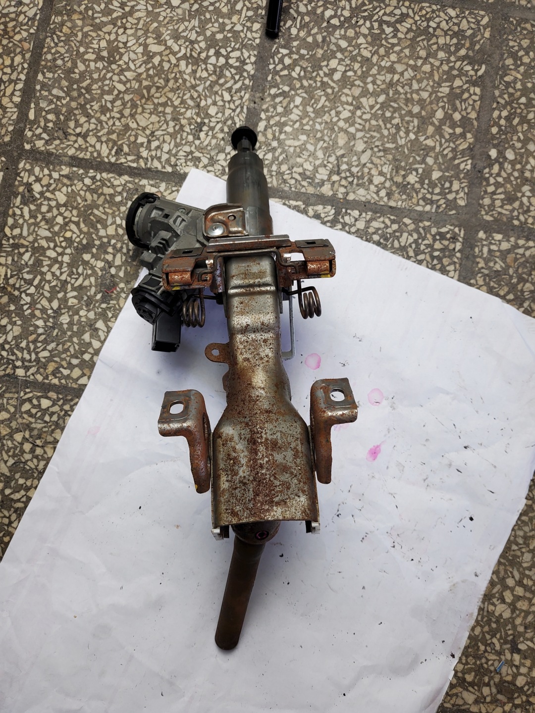 steering wheel rod part ignition MAZDA 6 GH II OE