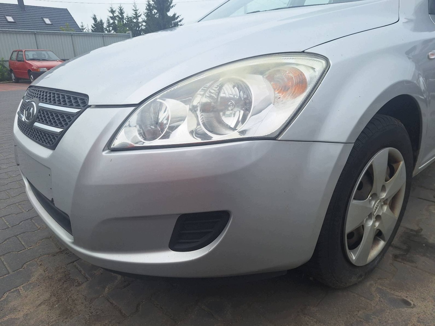 complete front bonnet bumper light fender KIA CEED and 9S
