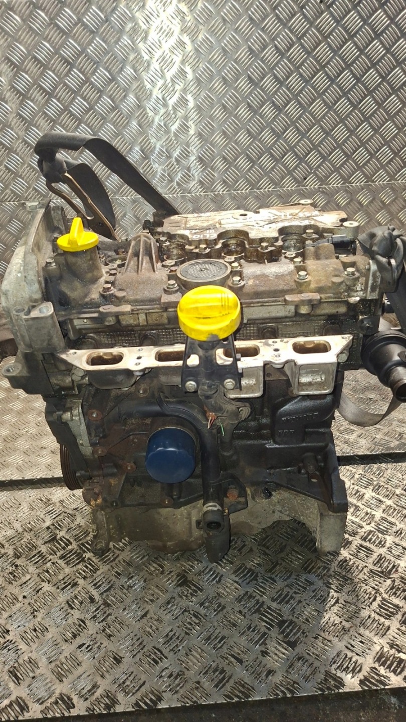 engine unprotected pillar RENAULT CLIO III 1.6