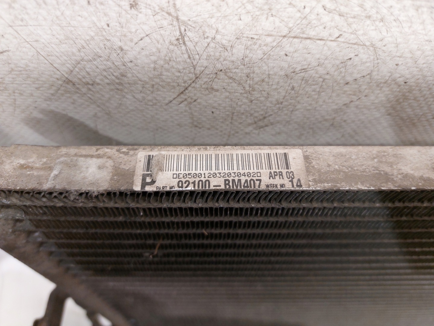 Radiateur climatisation NISSAN PRIMERA P12 1.6