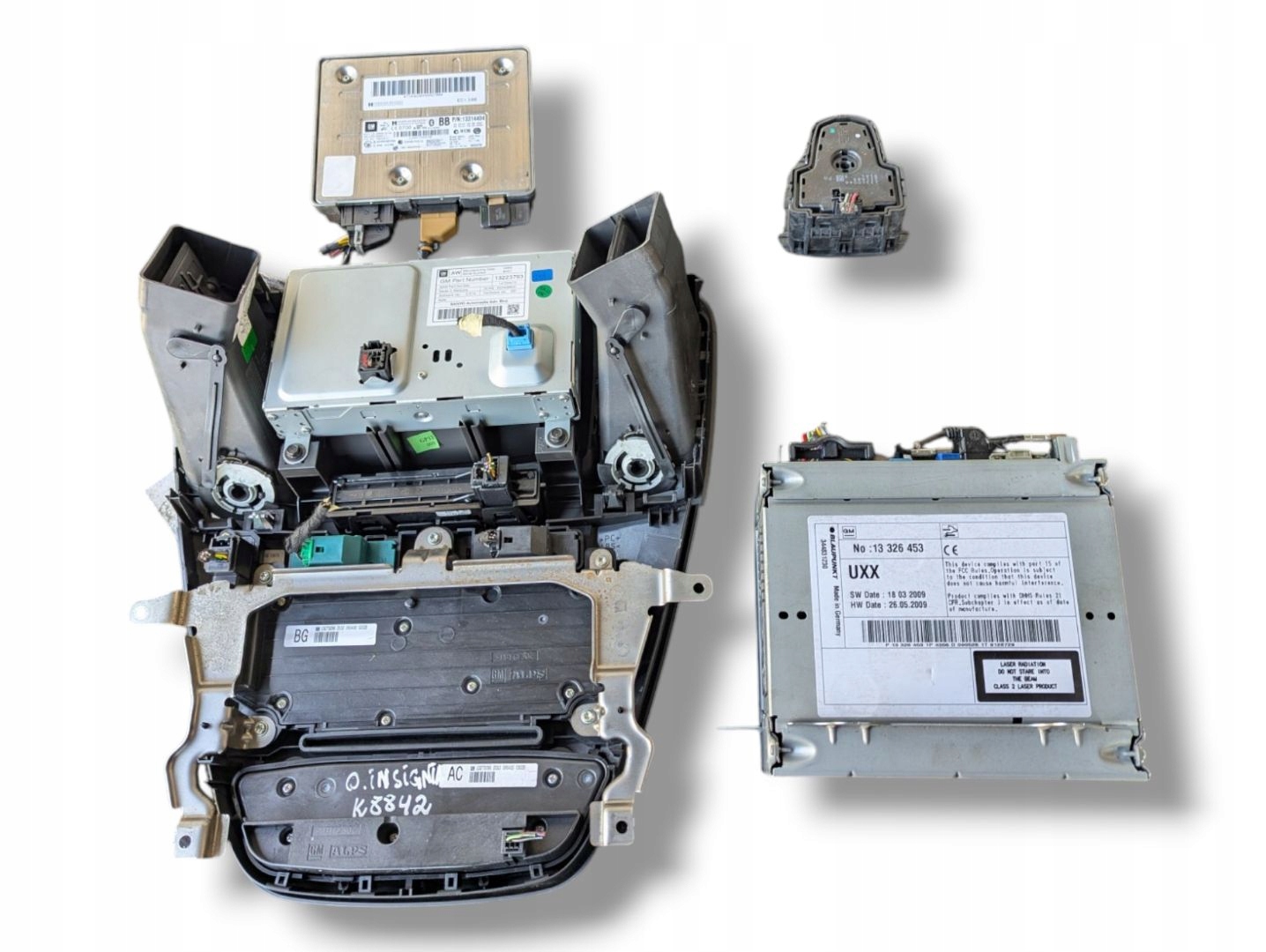 Radio samochodowe Opel Insignia A 2009 13223793