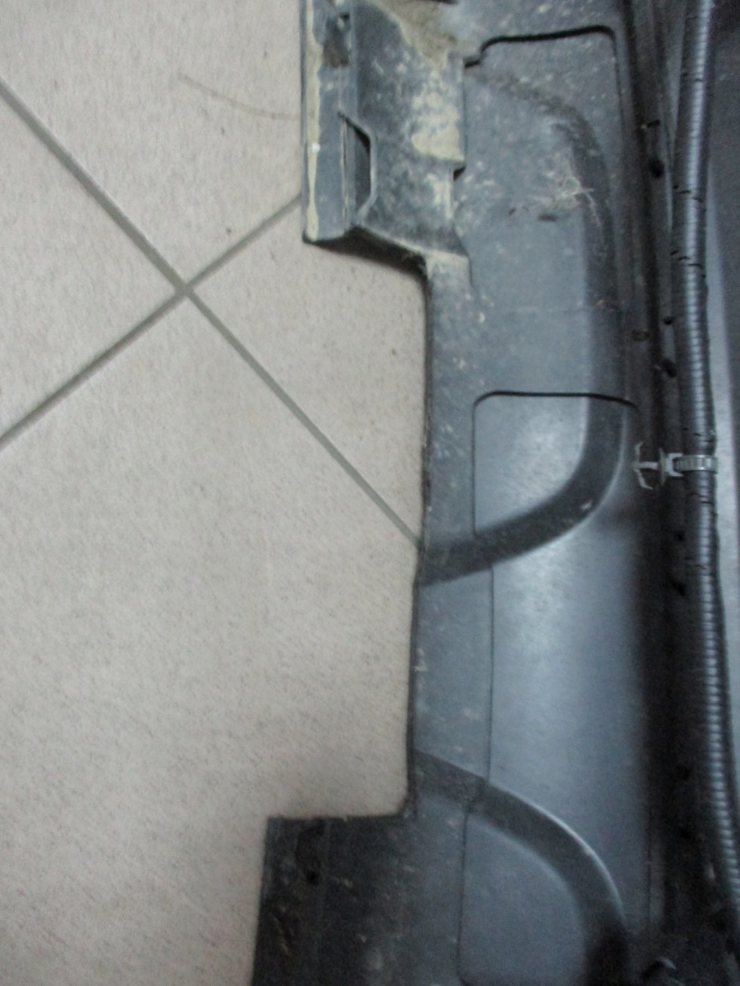 bumper rear part Hyundai Santa Fe III 12-15 PDC