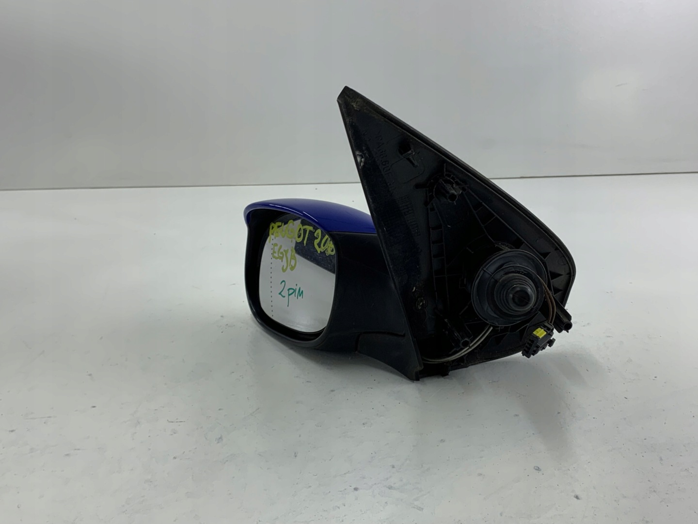 PEUGEOT 206 mirror right manually EGJB 2 PIN