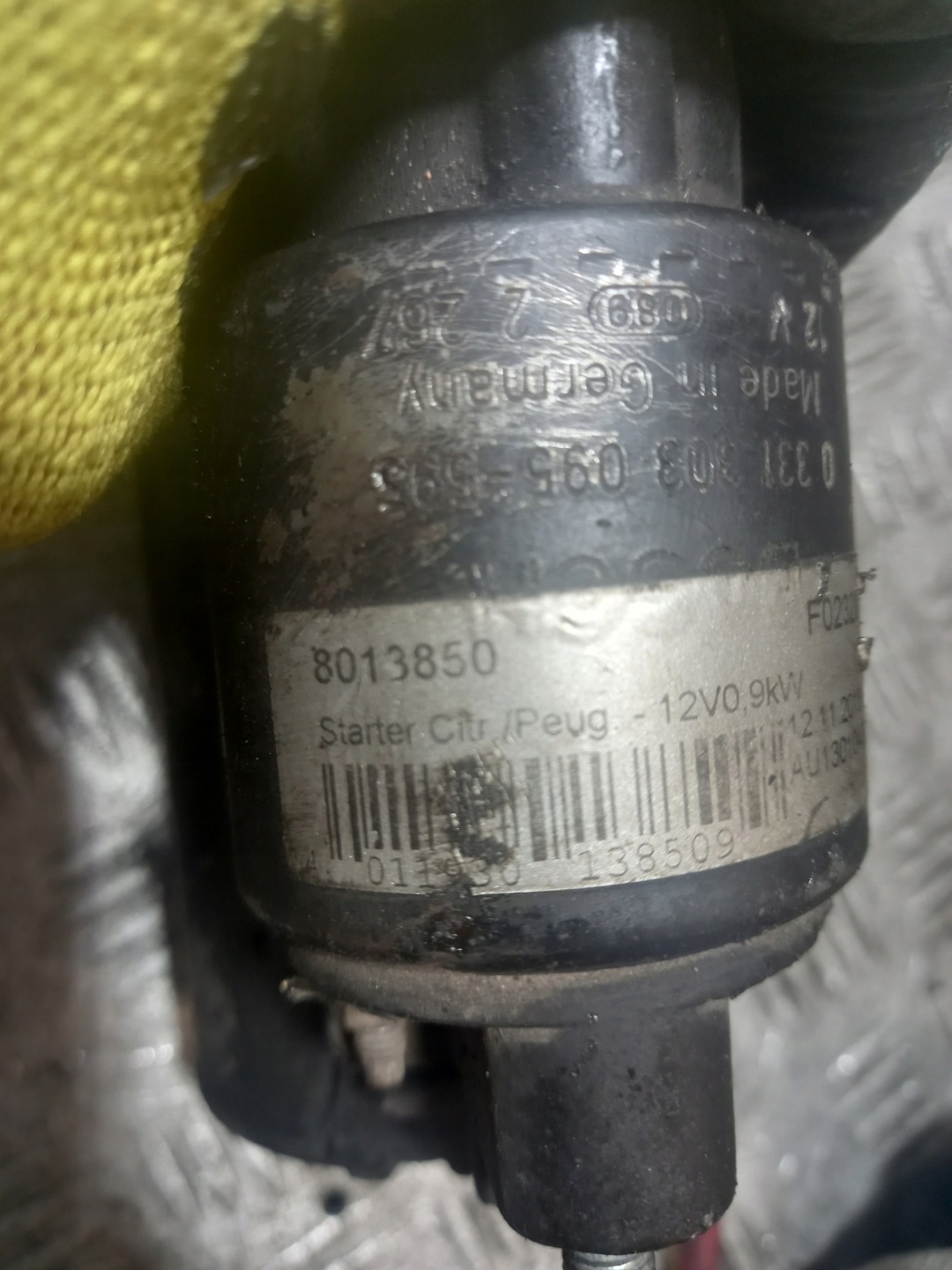 starter CITROEN C3 036911023Q