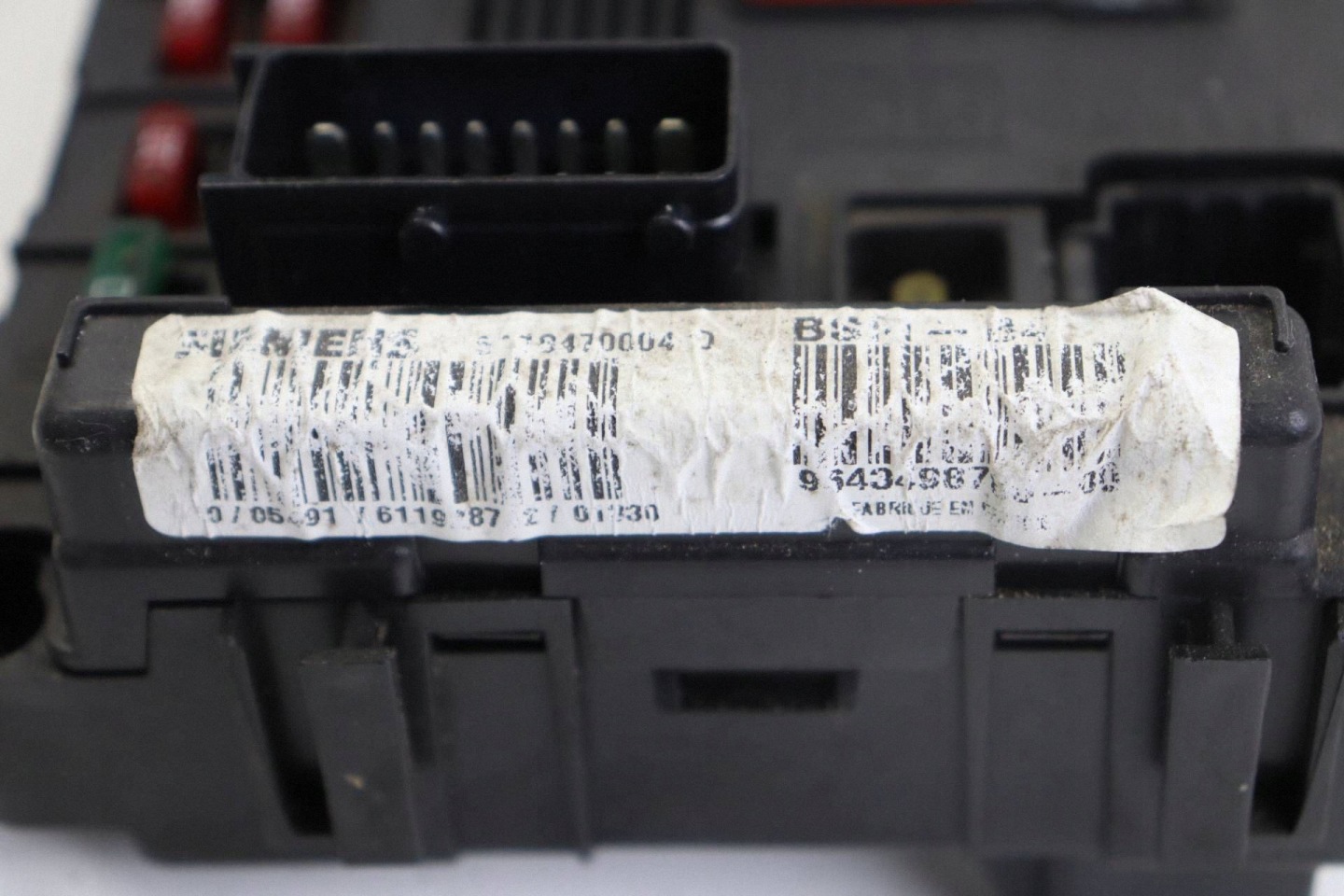 CITROEN PEUGEOT module compartment control unit BSM 9643498780 S118470004E