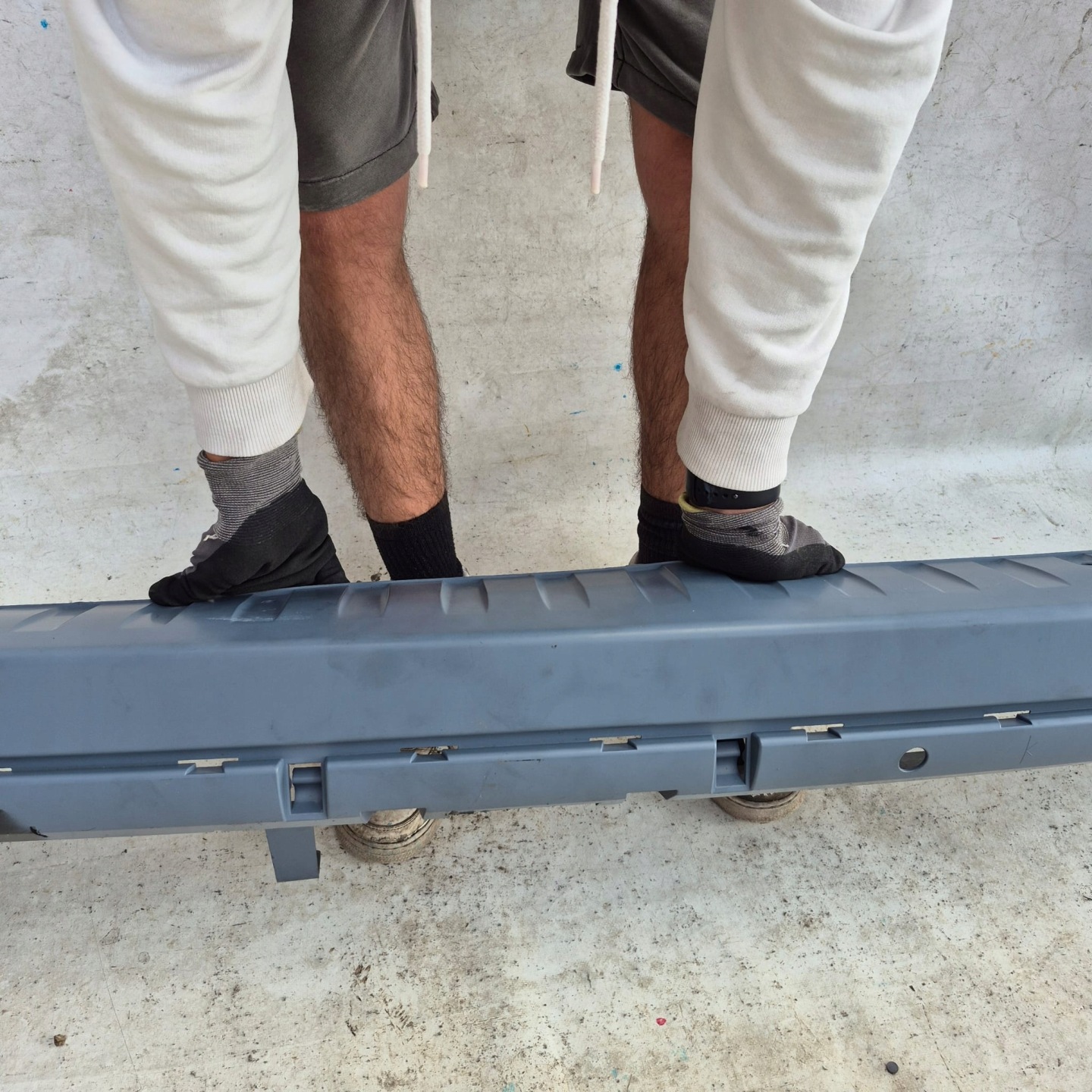 RENAULT KANGOO II 2 BE BOP 09-13 bumper rear part rear