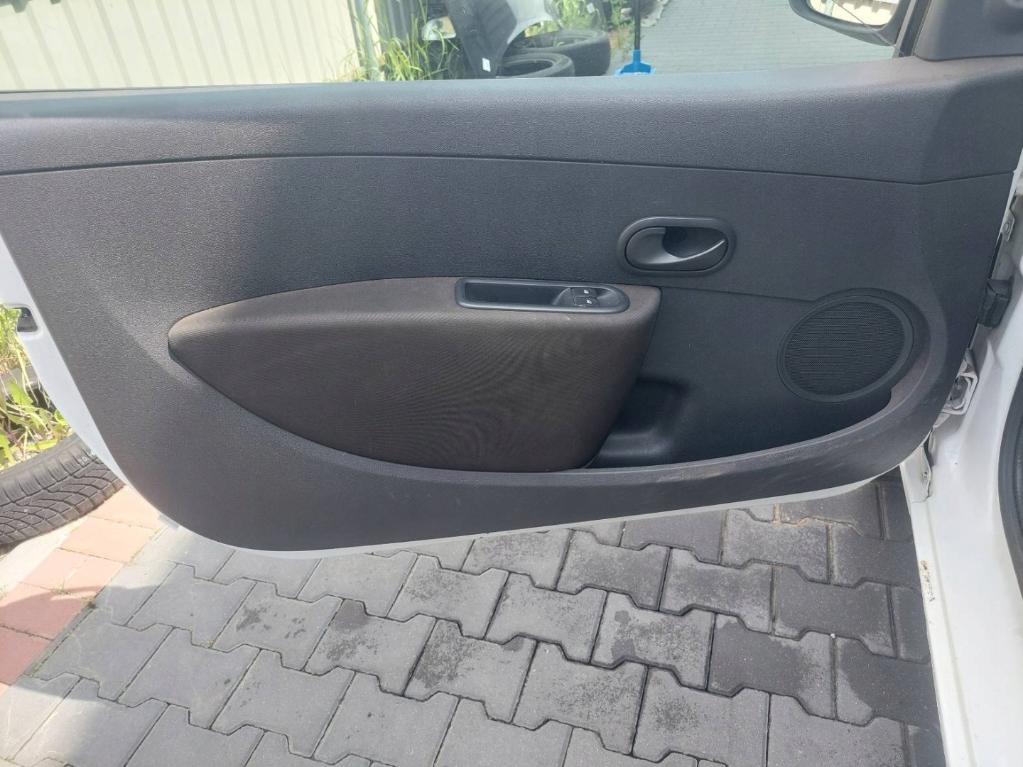 seats KOMPLET left right seat rear part + side RENAULT CLIO III