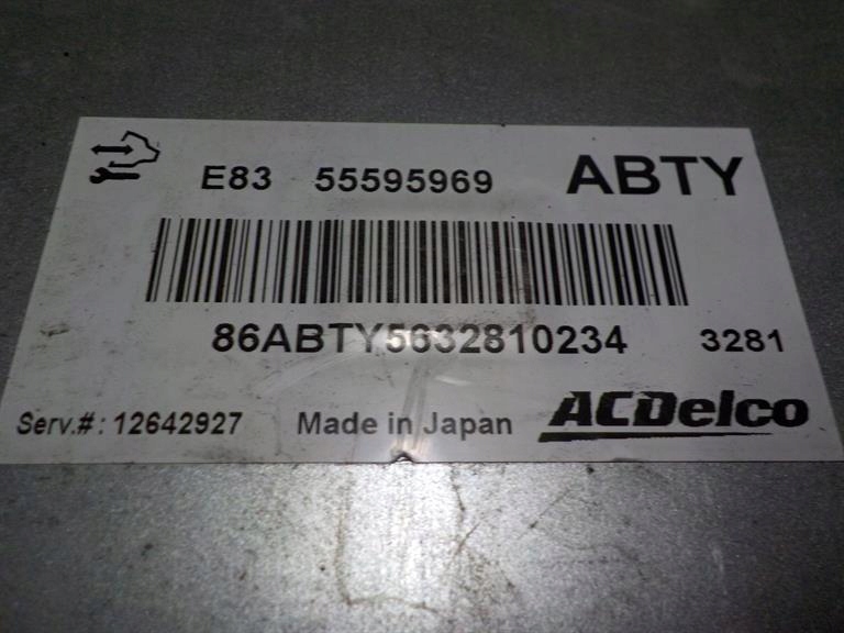 OPEL CORSA D Computer Bedienteil 55595969 ABTY