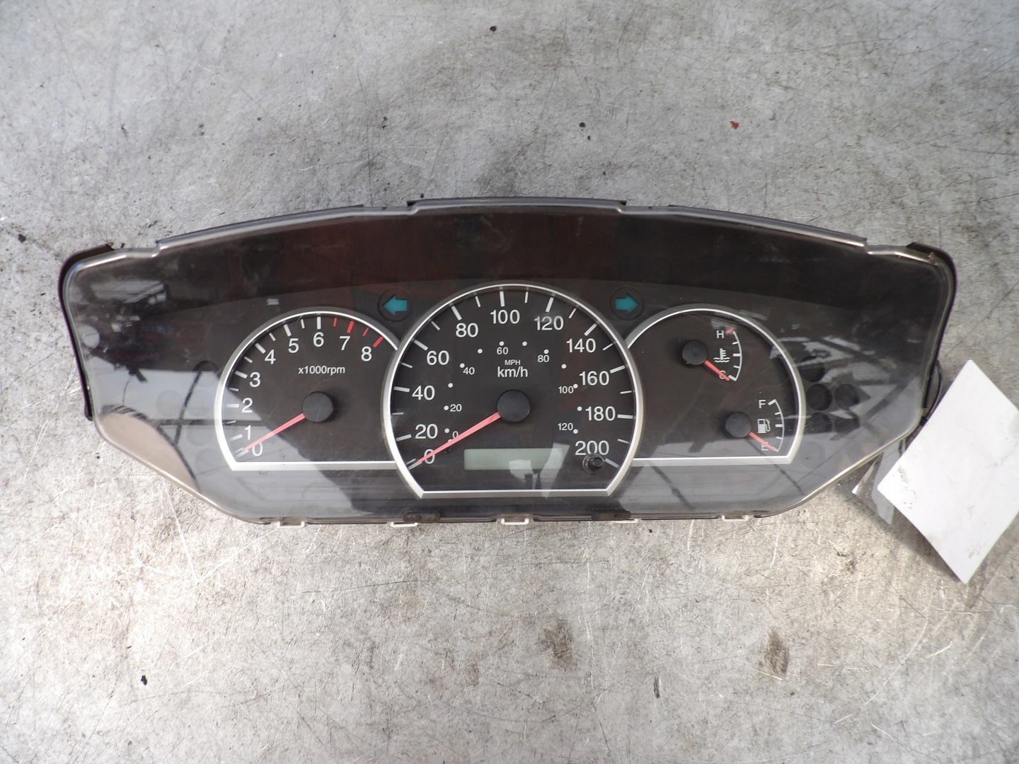 Kia Carens 2 II dials, liczniki 0K2GC55430