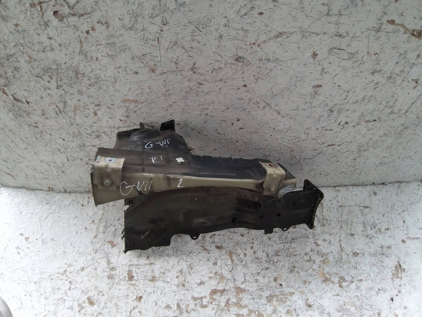 VW GOLF VII 5G quarter FARTUCH quarter right front front 12R