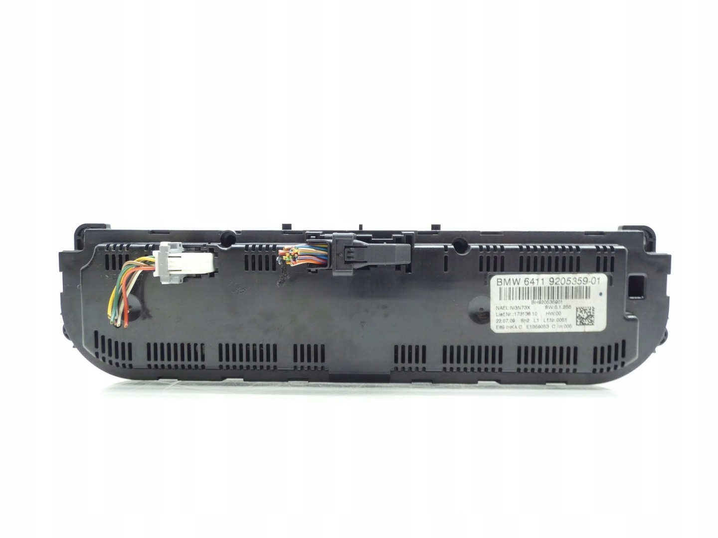 control panel air conditioning devices of the air conditioning BMW Z4 E89 08R- 9205359