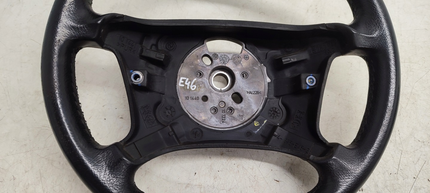 steering wheel, leather 6753947 BMW E46