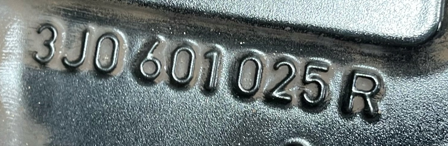disk disk VW PASSAT B9 19 CALI 8J ET44 3J0601025Q 3J0601025R