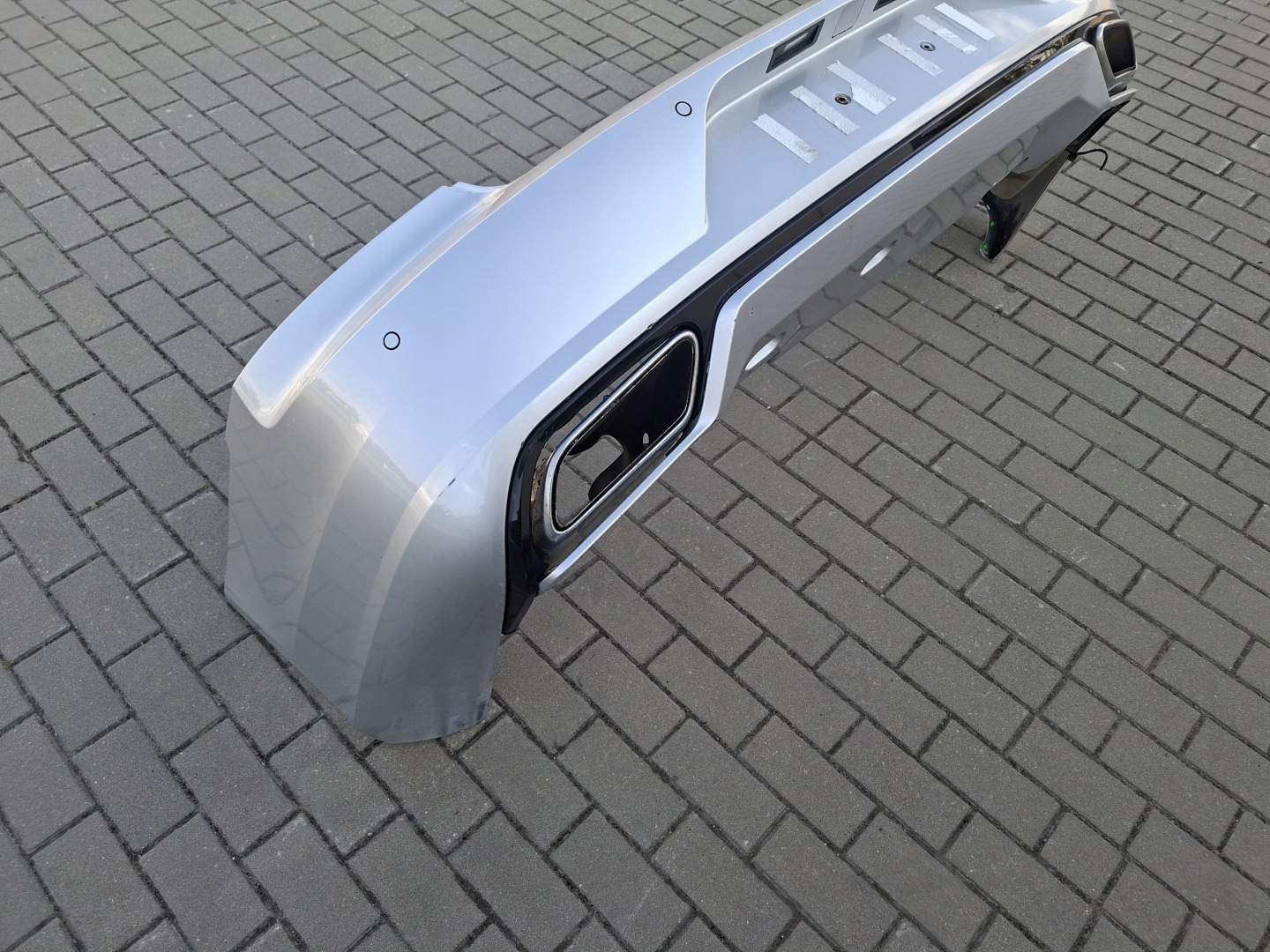 bumper rear part rear complete 4 PDC R-design VOLVO S90 II 711 -16