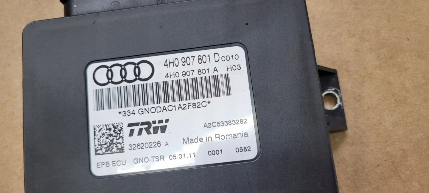 A7 4G module electric brake 4H0907801D A6 C7 4G