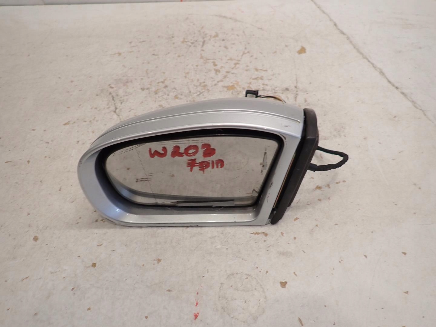 mirror left MERCEDES C-KLASA W203 7PIN 2000-2007