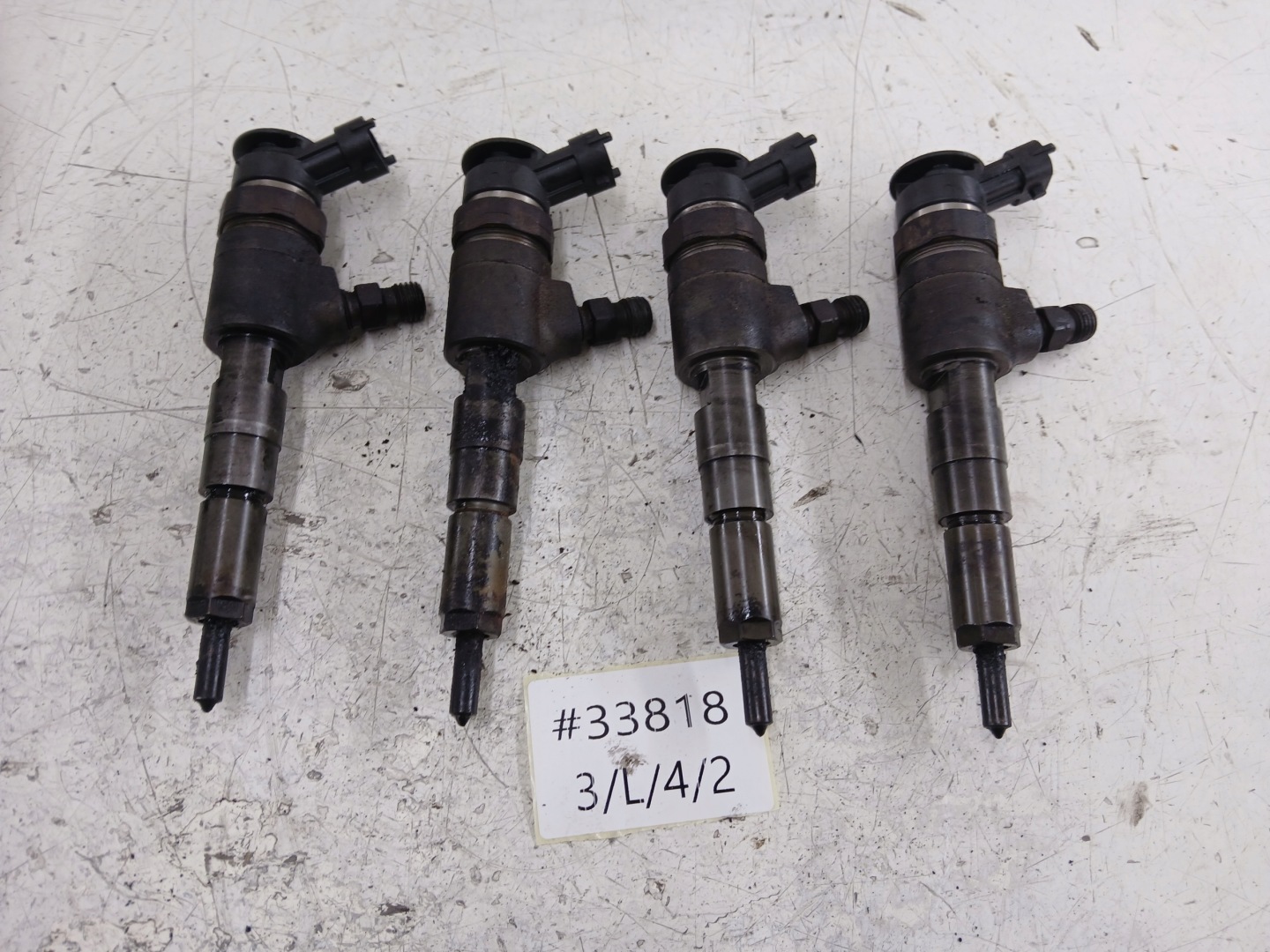 PEUGEOT 206 1.4 HDI injector 0445110135