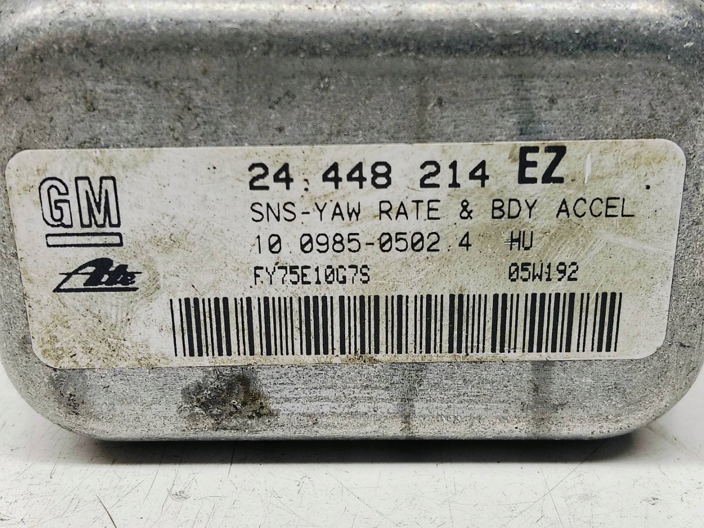 Sensor modul ESP Opel Astra H 1.9 CDTI 24448214EZ