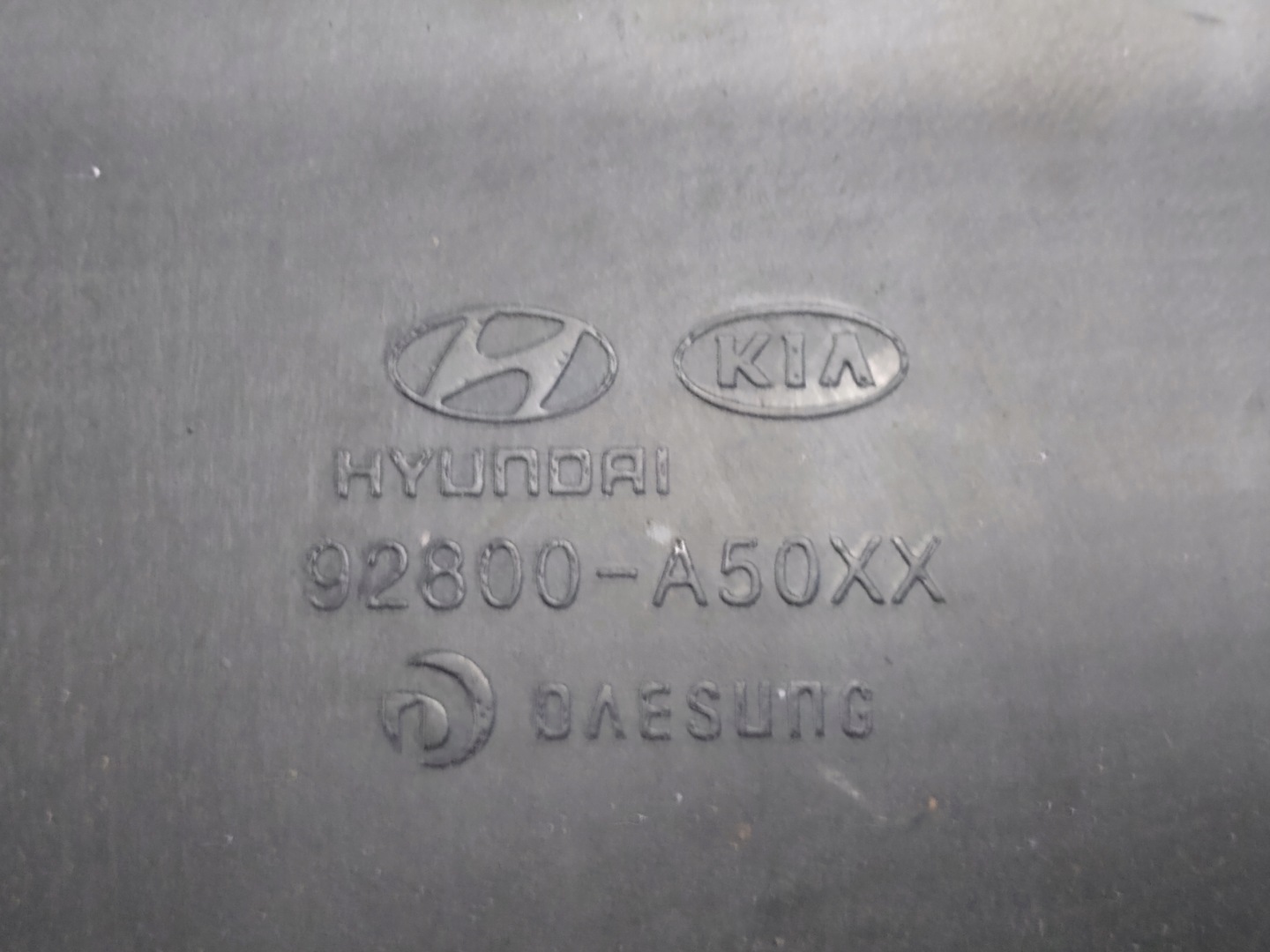 light lighting cabs 92800-A50XX KIA CEED GT